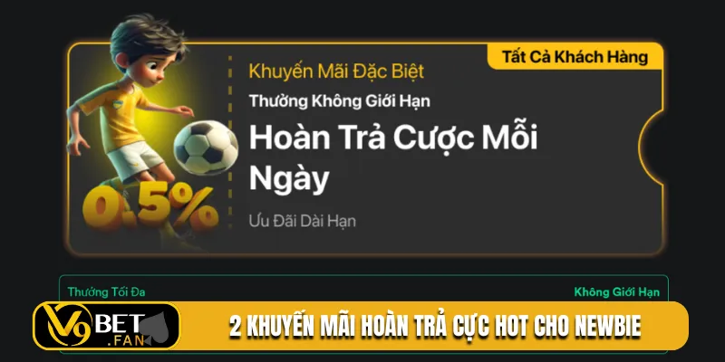2 khuyến mãi hoàn trả cực hot cho newbie