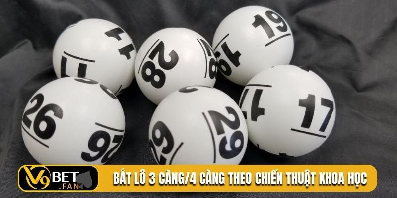 Bắt lô 3 càng/4 càng theo chiến thuật khoa học