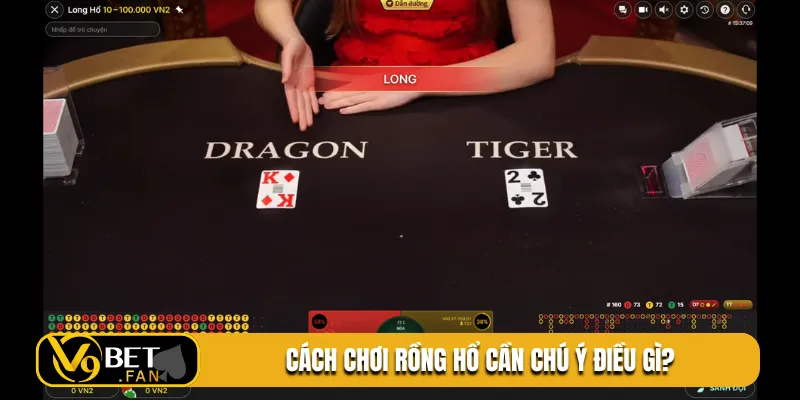Cách chơi rồng hổ cần chú ý điều gì?