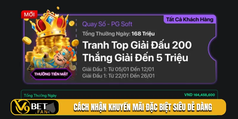 Cách nhận khuyến mãi đặc biệt siêu dễ dàng