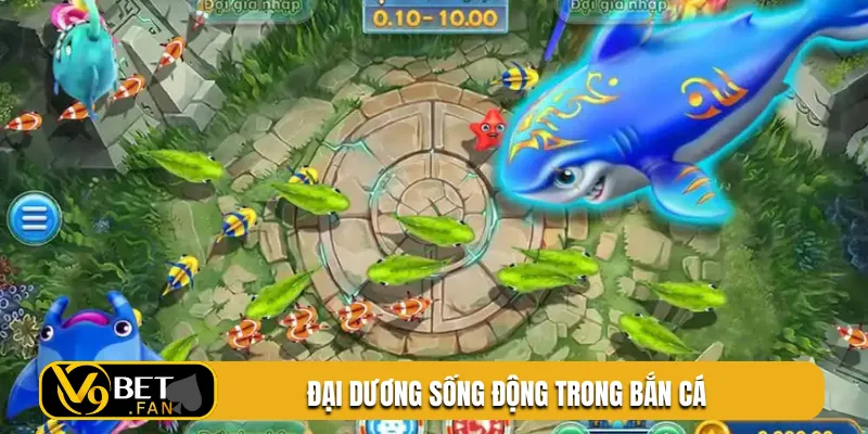 Đại dương sống động trong bắn cá