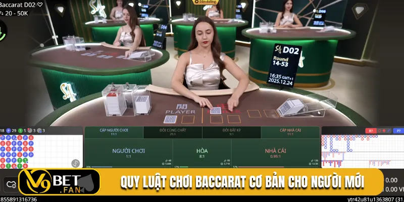 Quy luật chơi baccarat cơ bản cho người mới