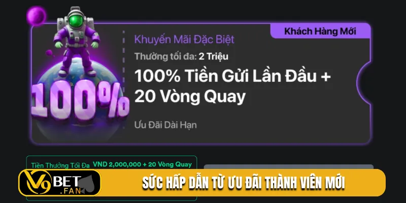 Sức hấp dẫn từ ưu đãi thành viên mới