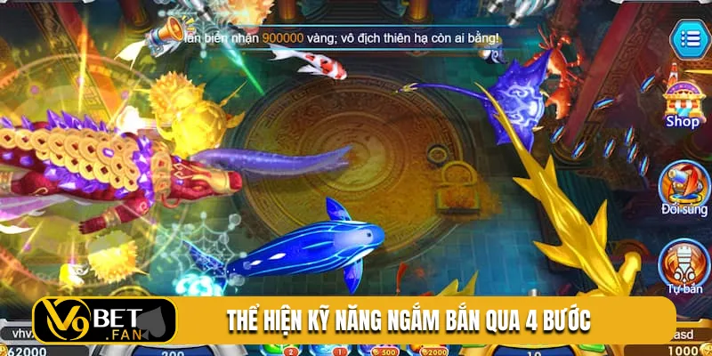 Thể hiện kỹ năng ngắm bắn qua 4 bước