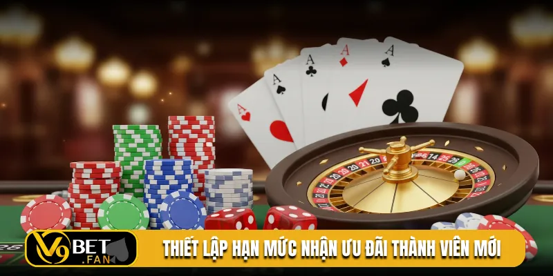 Thiết lập hạn mức nhận ưu đãi thành viên mới